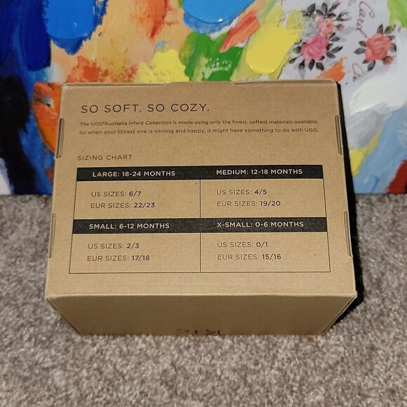 Ugg Australia Caden Infant Chestnut Snow Boots Size 2/3 6-12 months - Picture 13 of 13